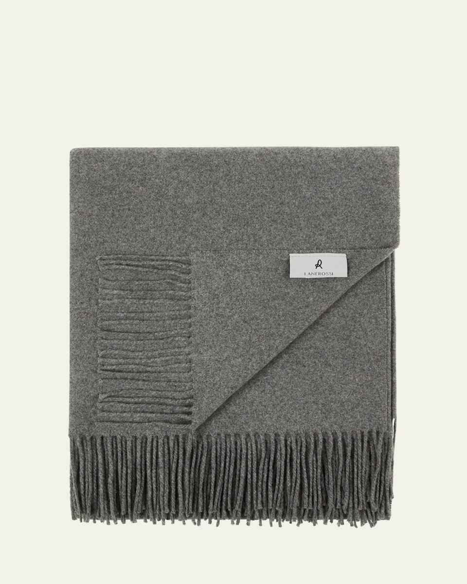 Everest Color Reversible Cashmere Throw, 51" x 70"